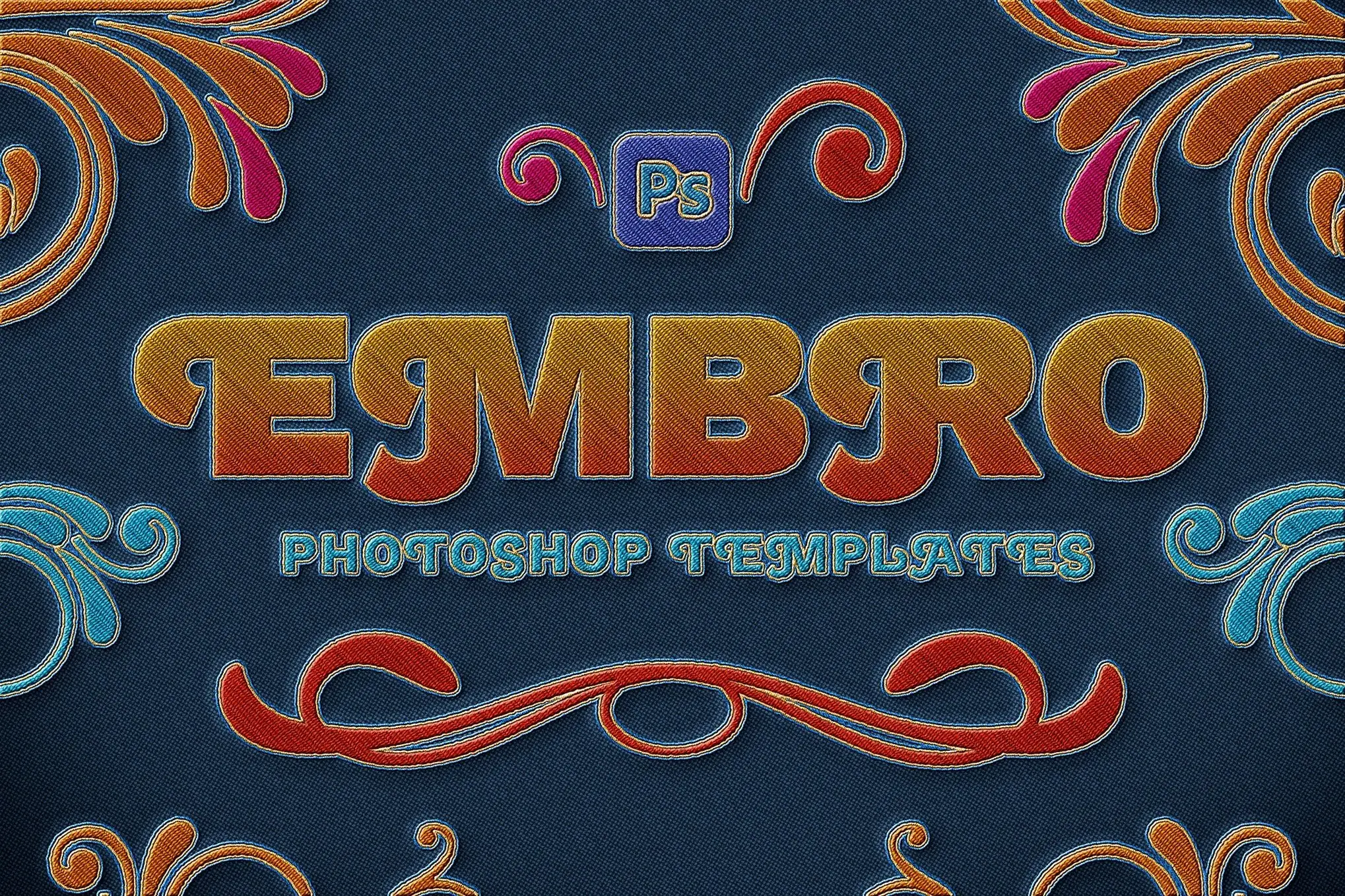 Embroidery Photoshop Mockups 4 embroidery photoshop mockups1