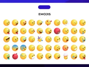 emojis isometric icons1