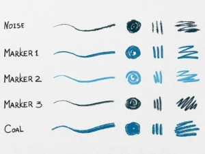 essential hand drawn brushes 2