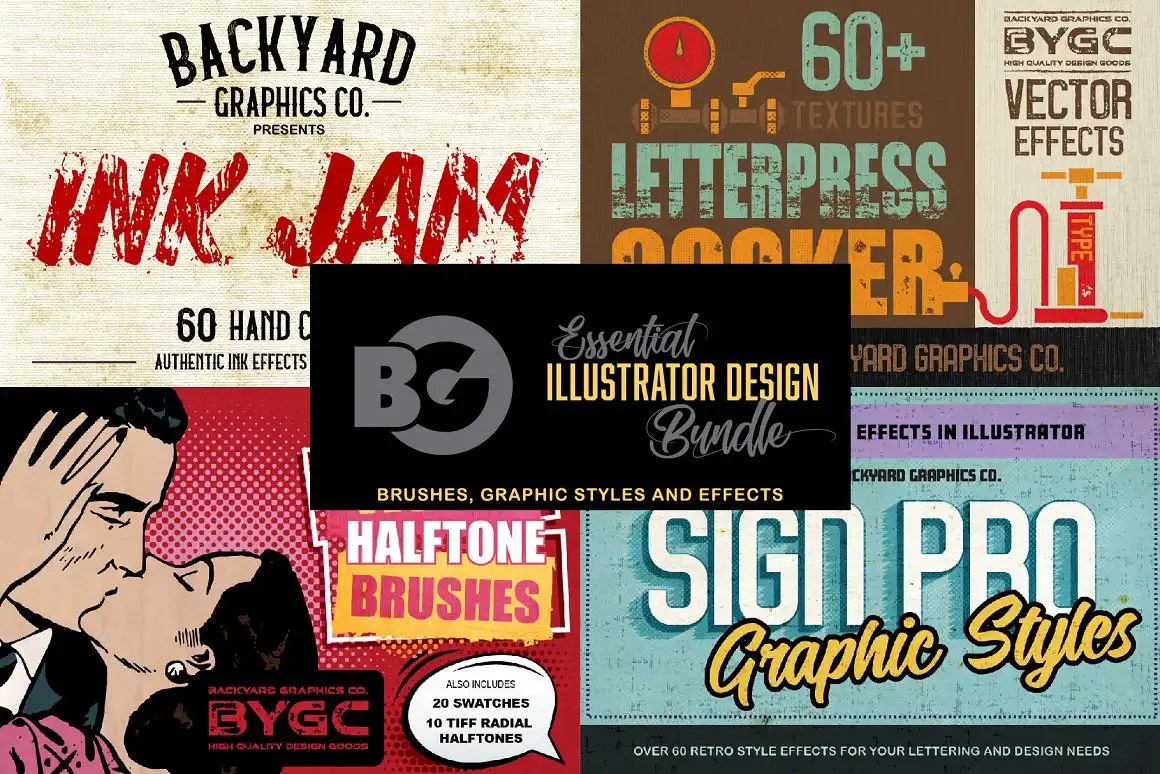 Essential Illustrator Design Bundle 16 essential illustrator design bundle