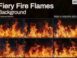 fiery fire flames background1