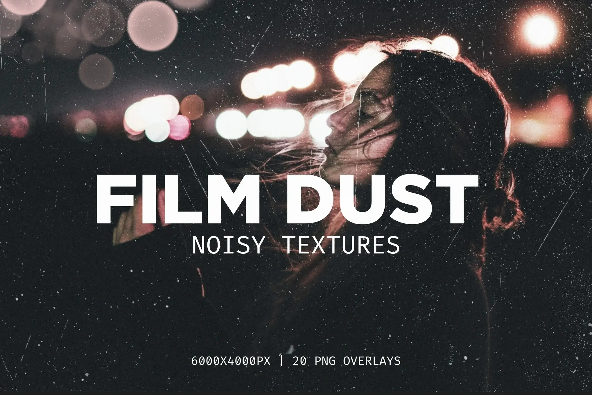 Film Dust Grainy Texture Overlays