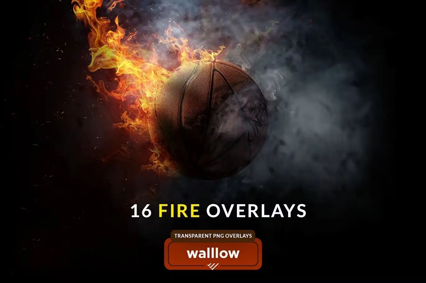 Fire and Flame Transparent PNG photoshop overlays