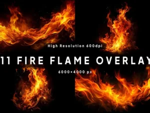 fire flames overlays1