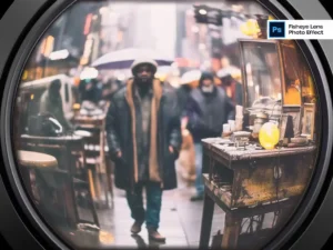 fisheye lens photo effect1