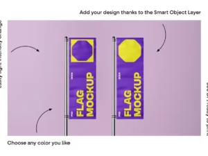 flag mockups vol1 signage5