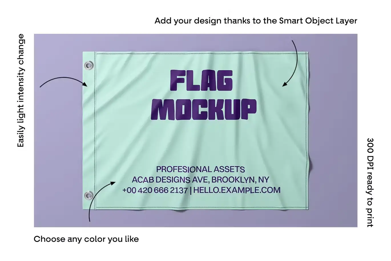 Flag Mockups vol.2 - Signage 5 flag mockups vol2 signage5 1