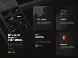 flashfx kit lines animations 2d vfx plugin02