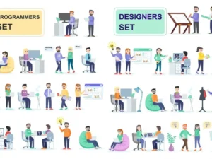 flat people characters1