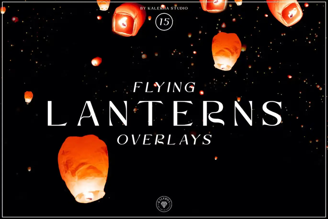 Flying Butterflies Overlays