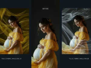 flying tulle veil fabric transparent png overlays2