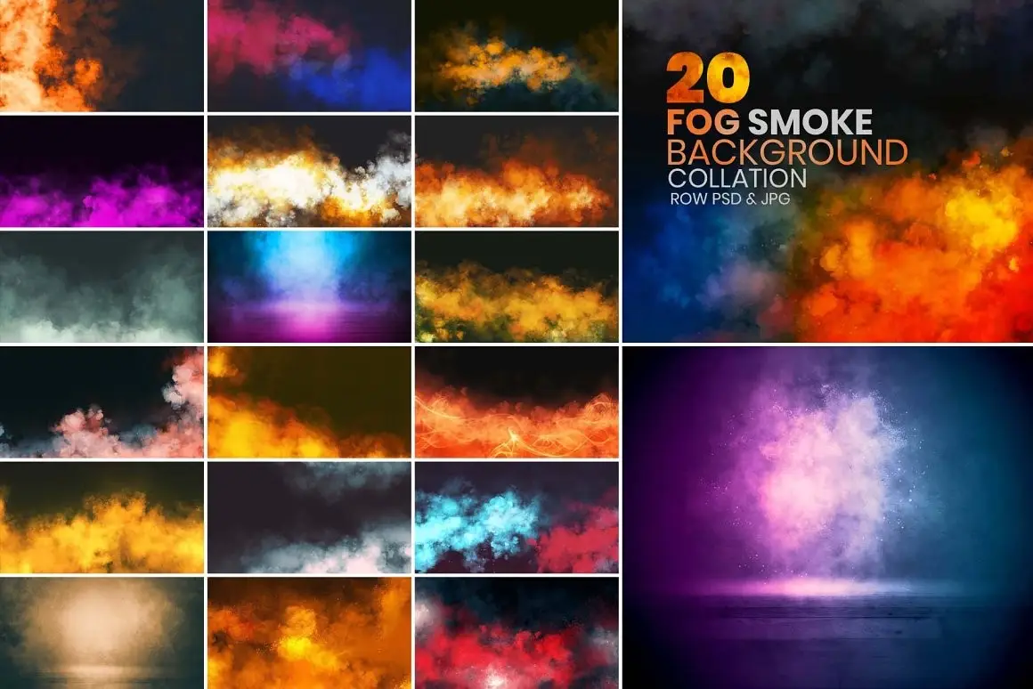 Fog Smoke Background Collation