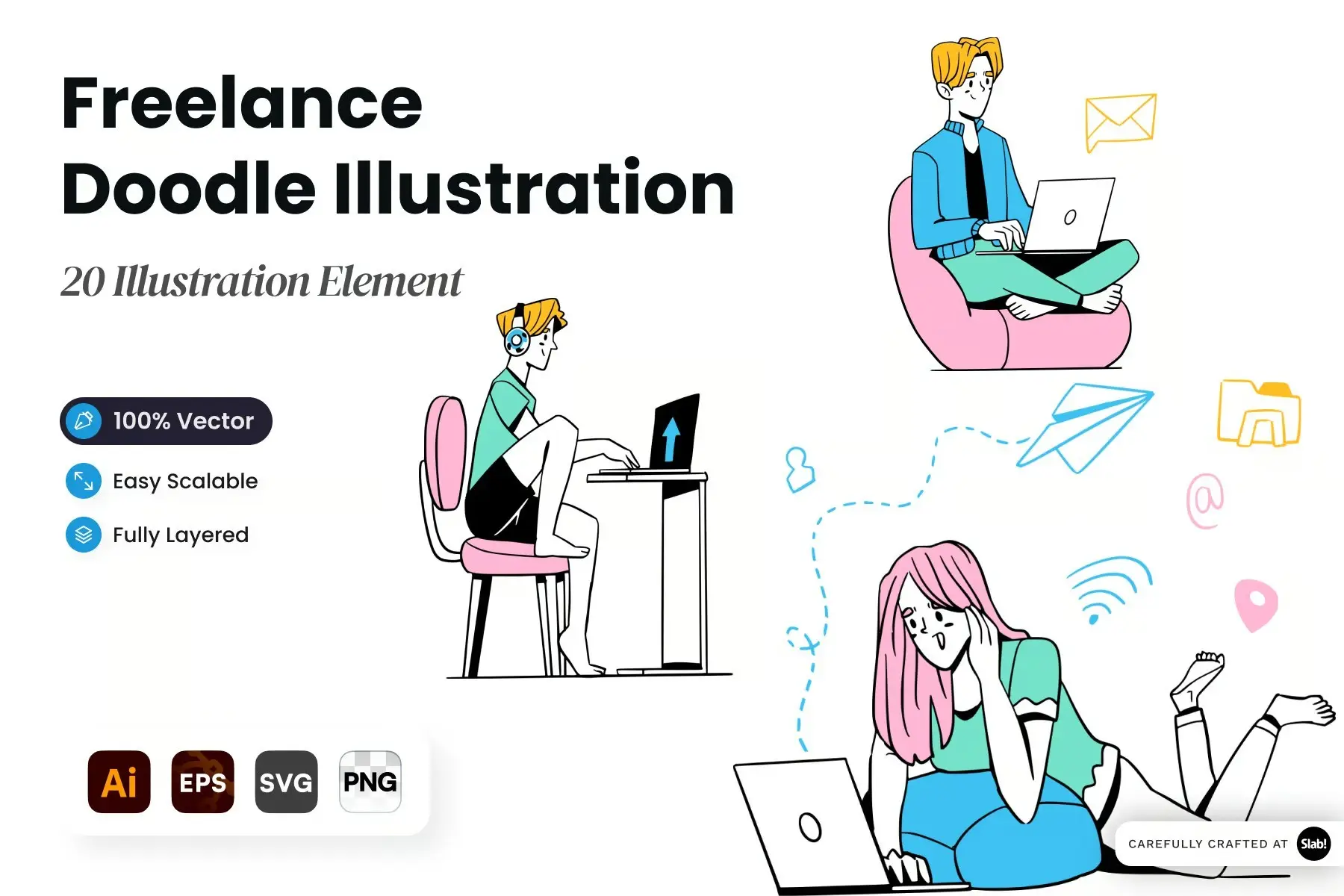 Freelance Doodle Illustration
