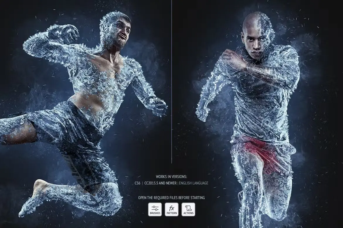 Freezing Photoshop Action 5 freezing photoshop action4