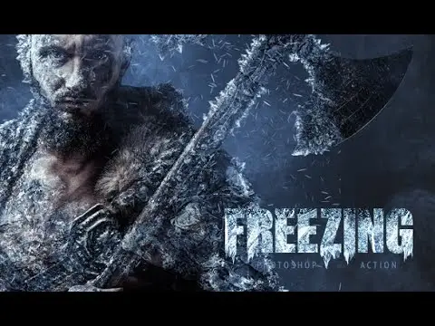 Freezing Photoshop Action 6 freezing photoshop action5