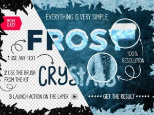 frost actions styles brushes for ps02