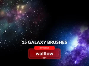 galaxy starry night sky photoshop brushes1