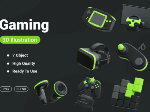gaming 3d icon1