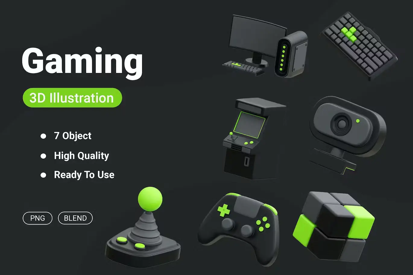 Gaming 3D Icon 3 gaming 3d icon2