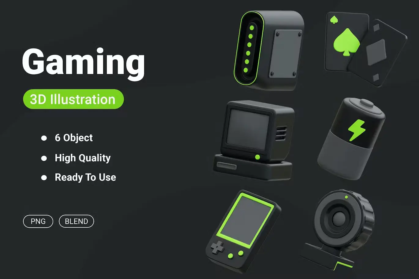Gaming 3D Icon 4 gaming 3d icon3