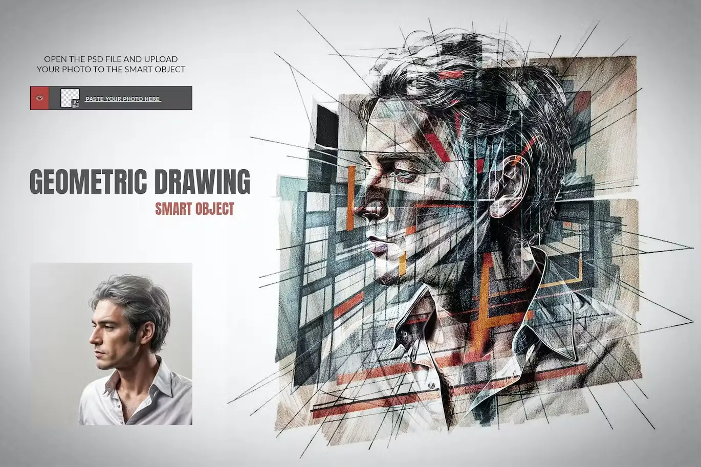 Geometric Drawing Smart Object