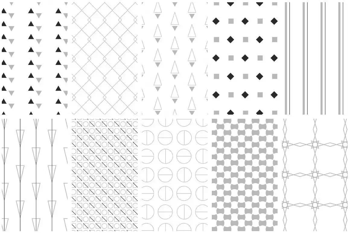 Geometric Minimal Patterns 5 geometric minimal patterns4