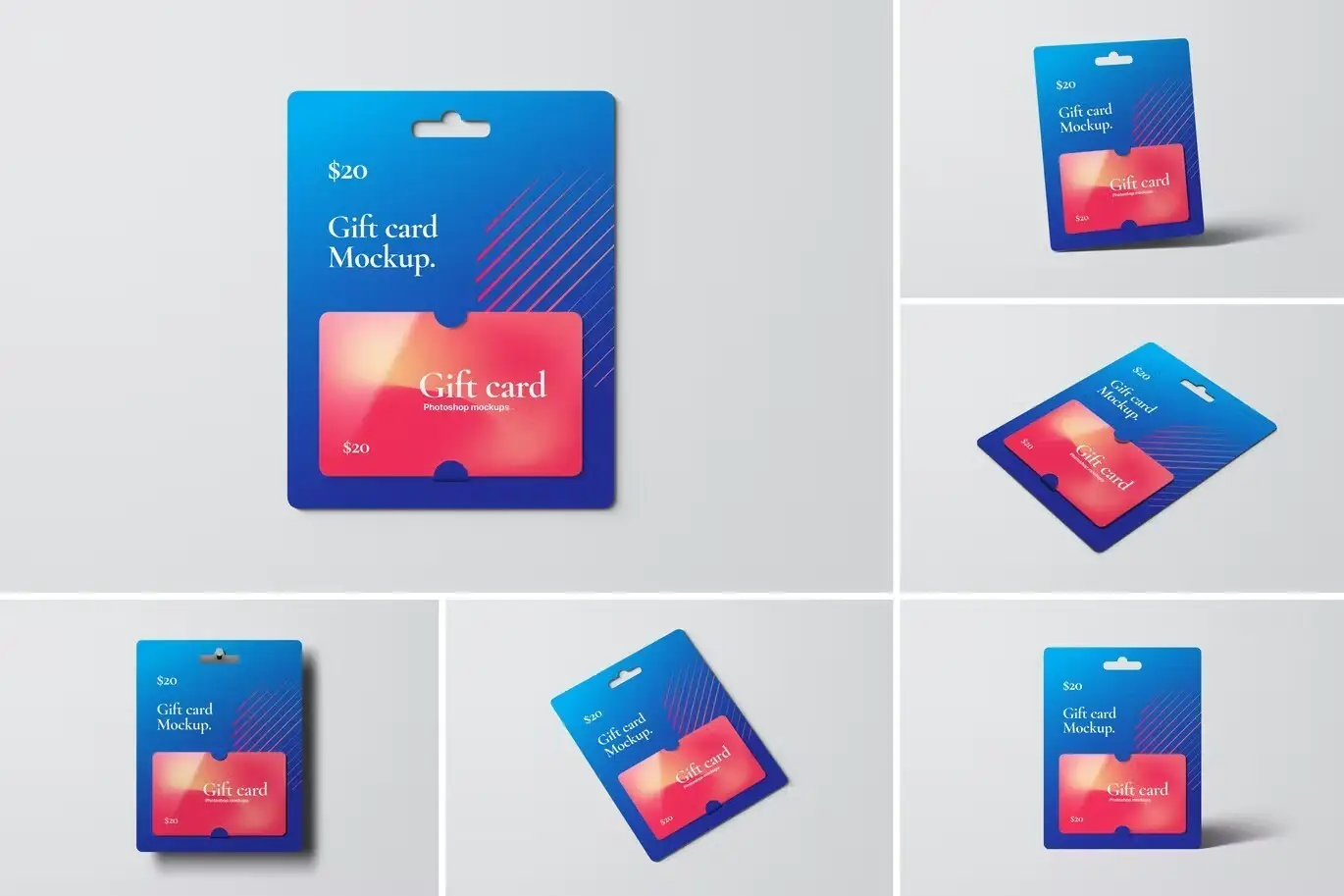 Gift Card Mockups