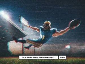 glass glitch photo effect1