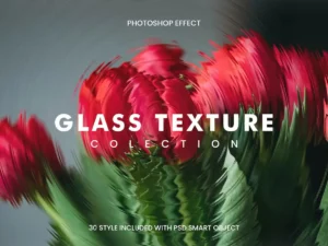 glass textured pack photo effect1