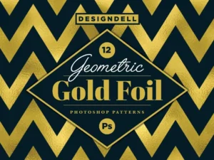 gold foil geometric psd patterns1