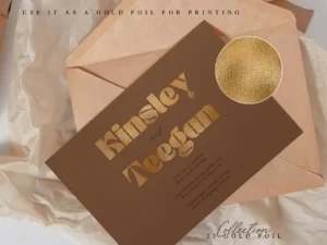 gold foil glitter paper vol2 4