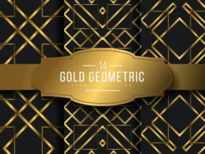 gold geometric pattern1