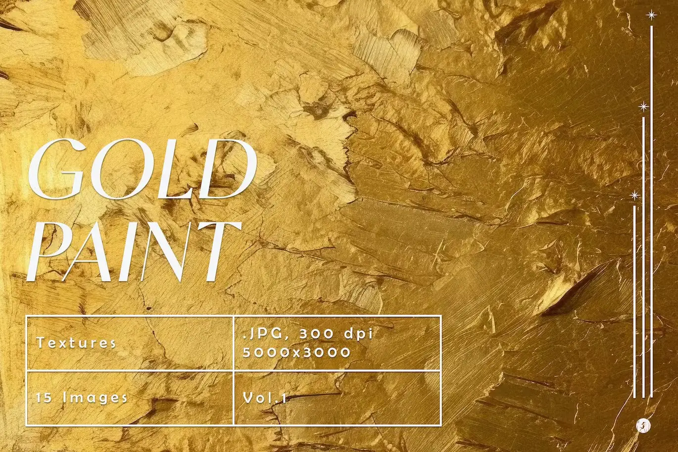 Gold Paint Textures Vol.1