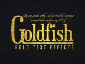 gold text effects02 2