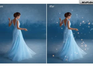 golden fireflies photo overlays2