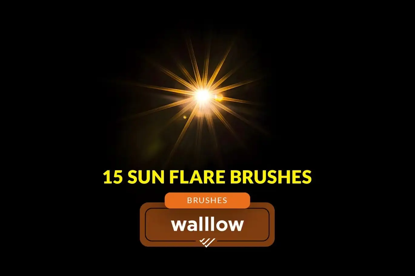 golden light flares photoshop brushes, sun flares 3 golden light flares photoshop brushes sun flares3