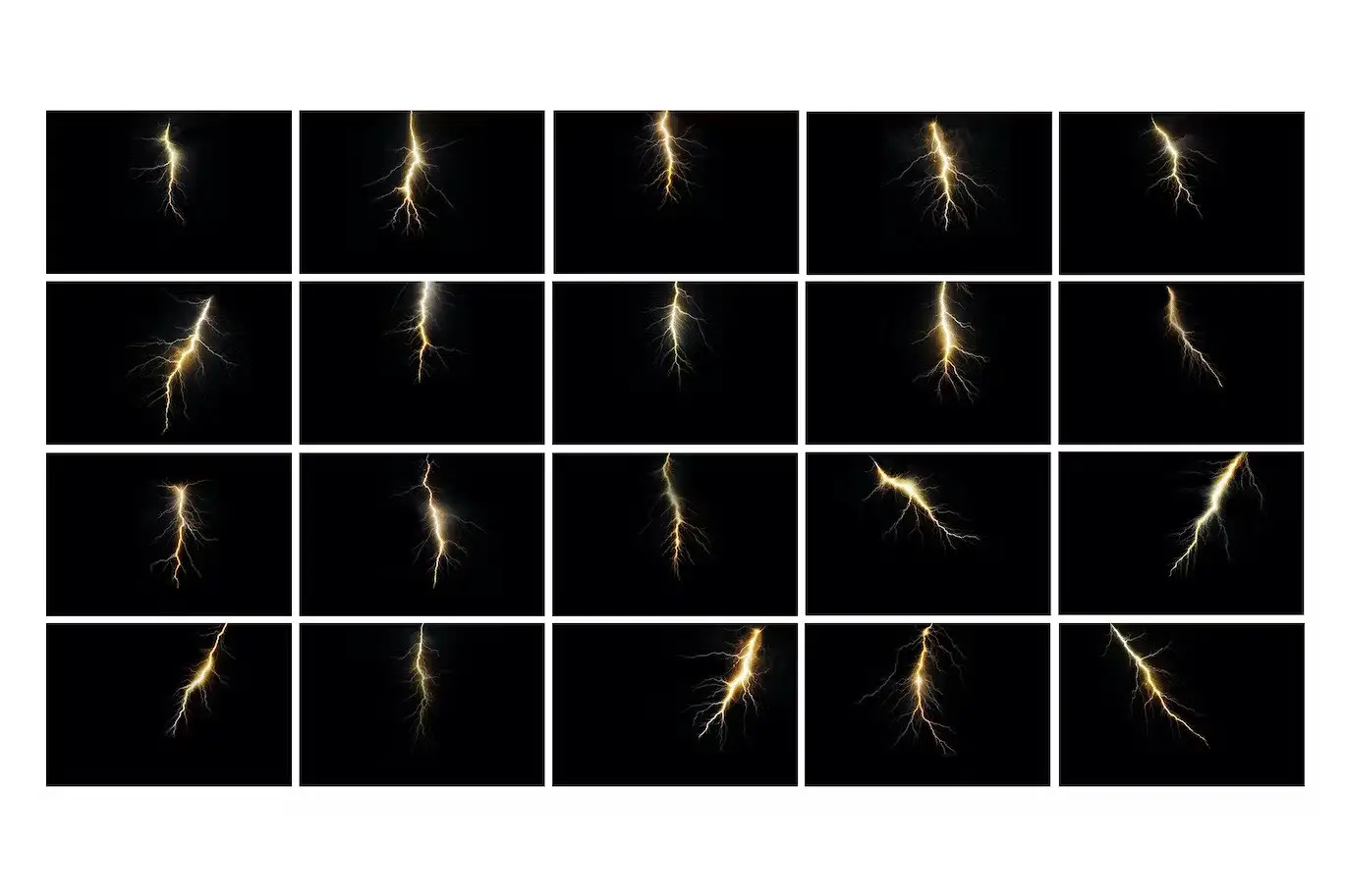 Golden Lightning Overlays 4 golden lightning overlays3