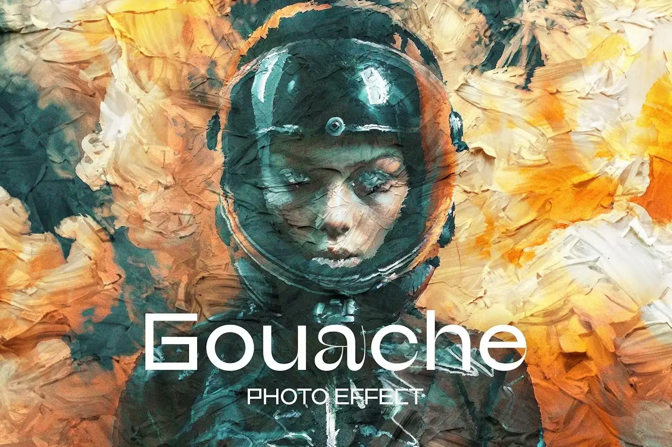 Gouache Paint Photo Effect 5 gouache paint photo effect1