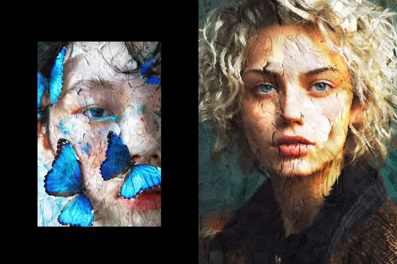 Gouache Paint Photo Effect 3 gouache paint photo effect4