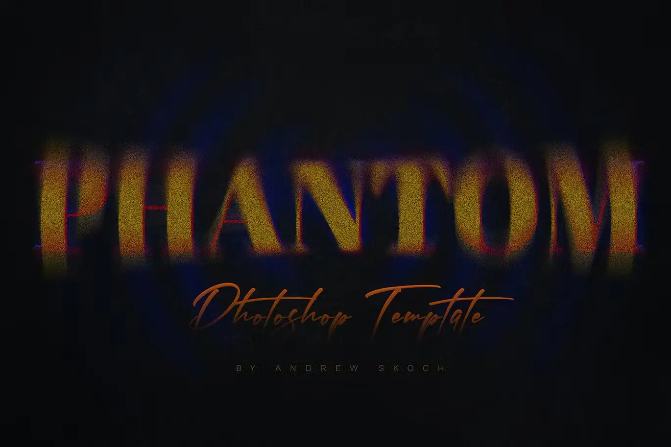 Gradient Blurred Text Effect