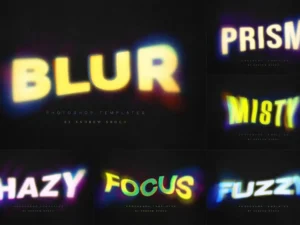 gradient blurred text effect1