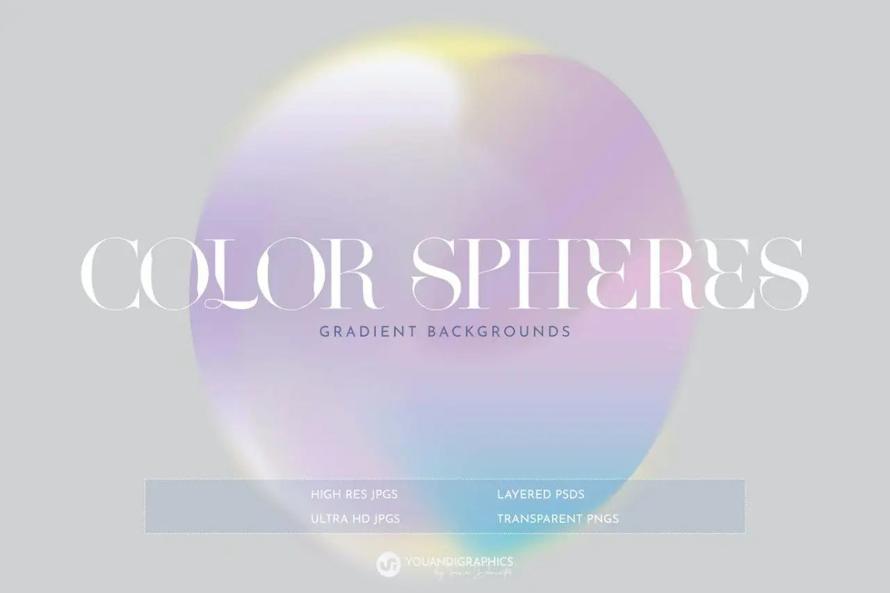 Gradient Spheres Backgrounds 5 gradient spheres backgrounds