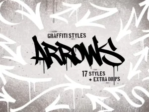 graffiti style arrows1