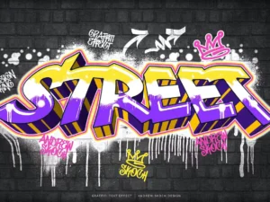 graffiti text effect1