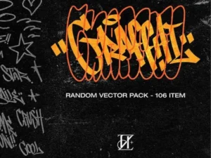 graffiti vector pack by hainz studio