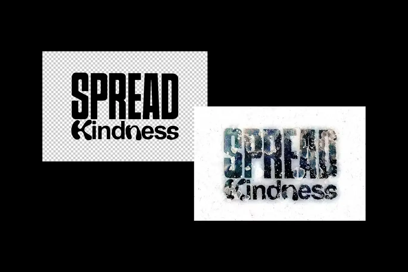 Grunge Distortion Text Effect