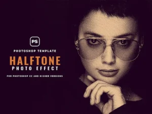 halftone effect photoshop1