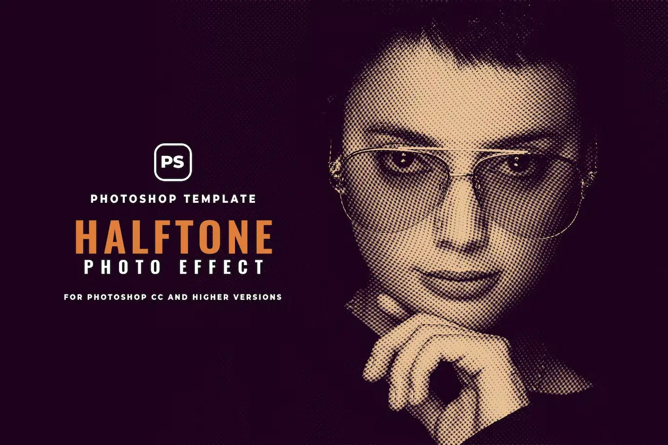 Halftone Effect Photoshop