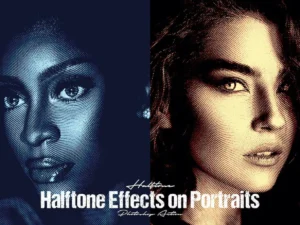 halftone effects on portraits1