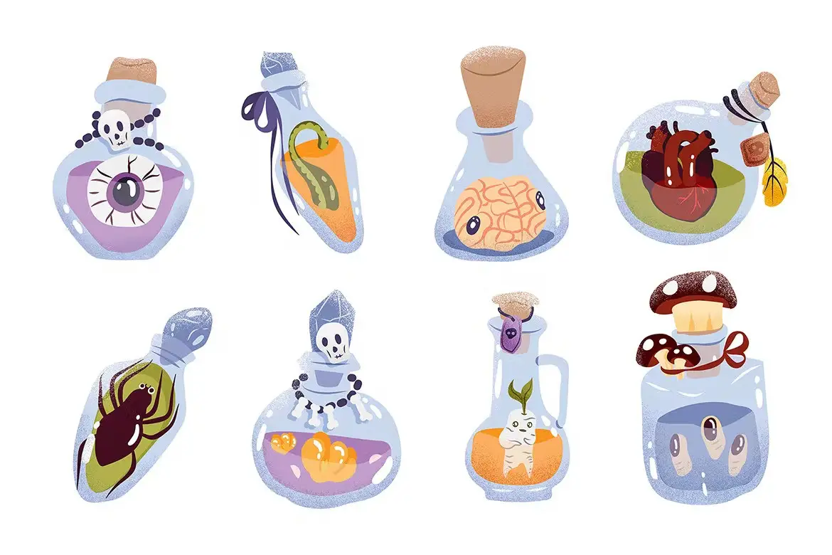 Halloween Graphics & Cartoon Clipart Pack 16 halloween graphics cartoon clipart pack09